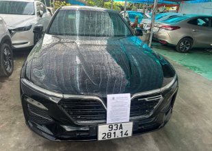 01 xe ô tô con; Nhãn hiệu: VINFAST; Số loại: LUX A2.0 05 chỗ ngồi; Màu Đen