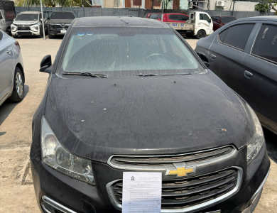 Xe ô tô con nhãn hiệu CHEVROLET, số loại : CRUZE, màu Đen, 05 chỗ ngồi